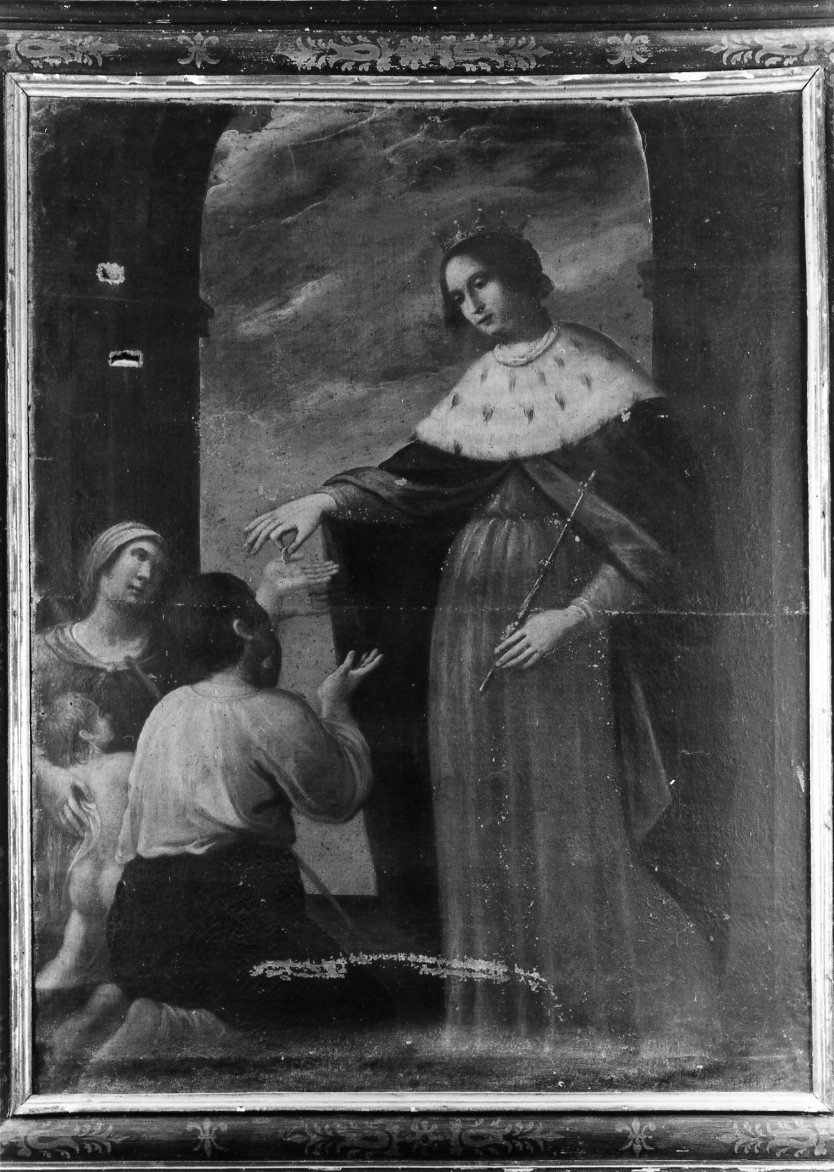 Sant'Elisabetta d'Ungheria (dipinto) - ambito emiliano-romagnolo (prima metà sec. XVIII)