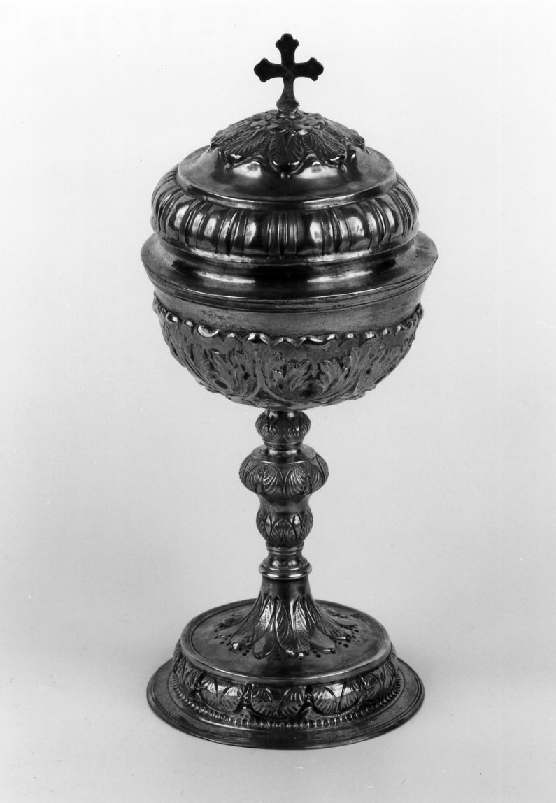 pisside - bottega romagnola (prima metà sec. XVIII)