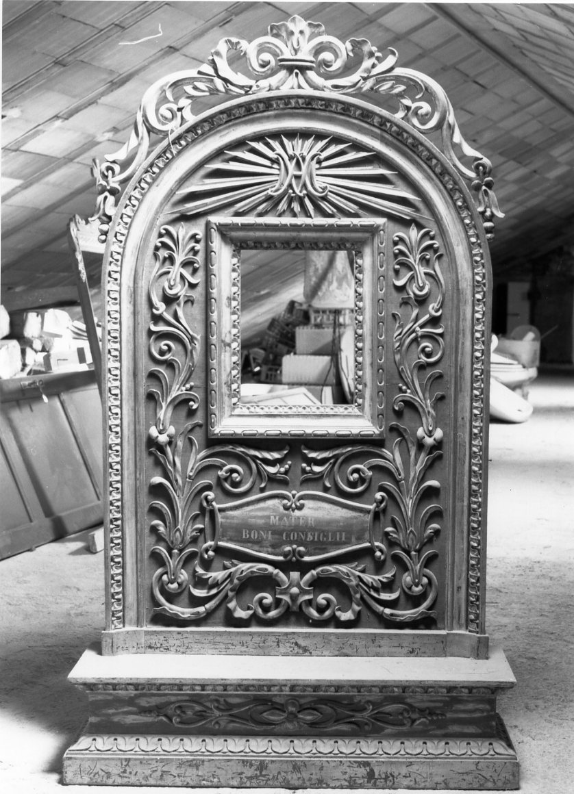 base processionale - bottega romagnola (fine sec. XIX)