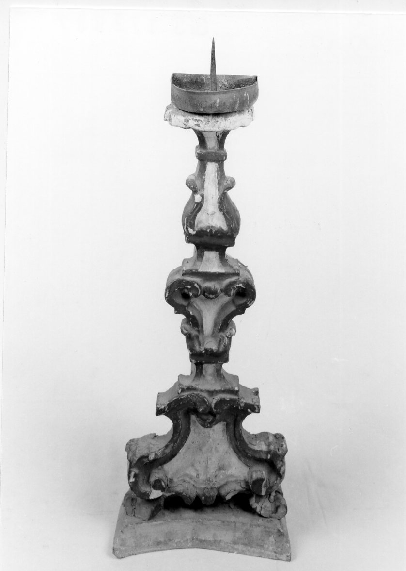 candeliere - bottega romagnola (prima metà sec. XVIII)