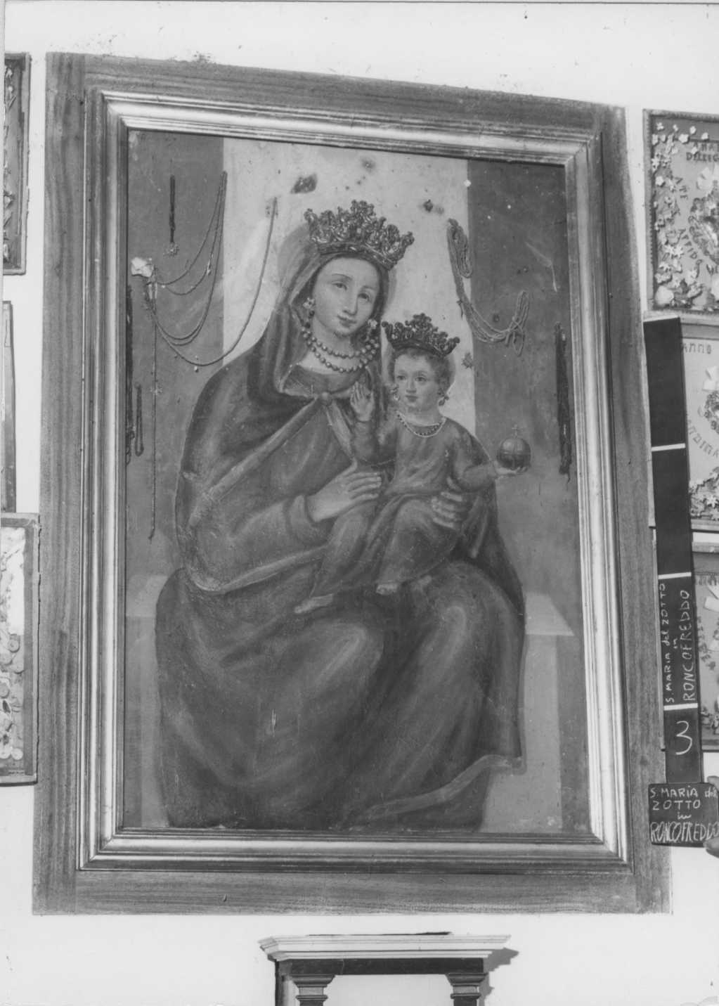 Madonna con Bambino (dipinto) - ambito romagnolo (sec. XVI)