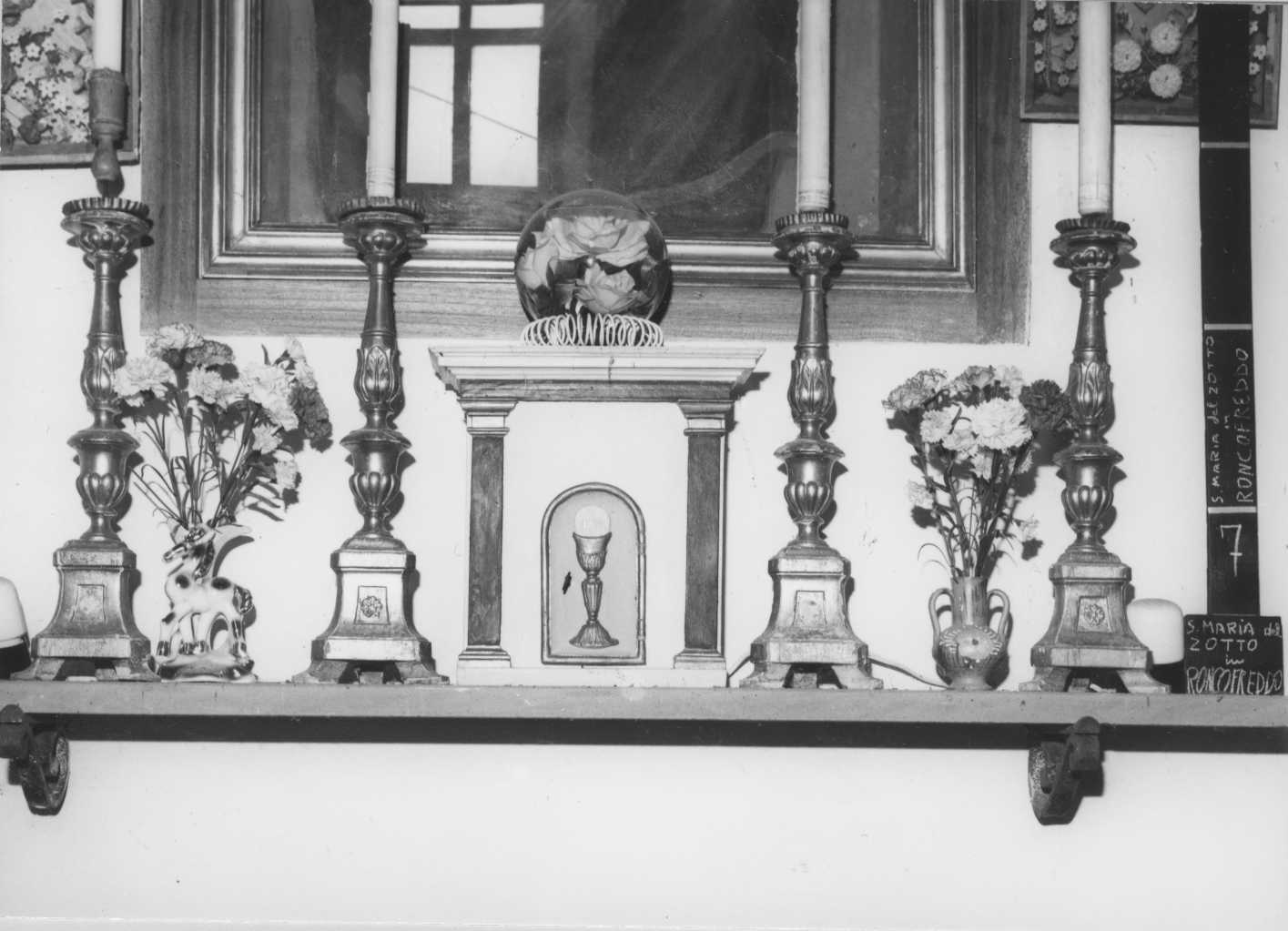 candeliere, serie - bottega romagnola (sec. XIX)