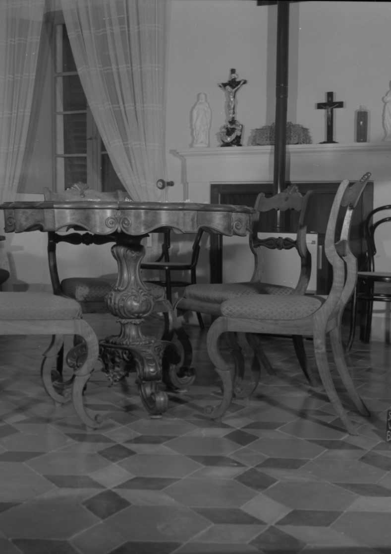 salotto, insieme - ambito bolognese (seconda metà sec. XIX)