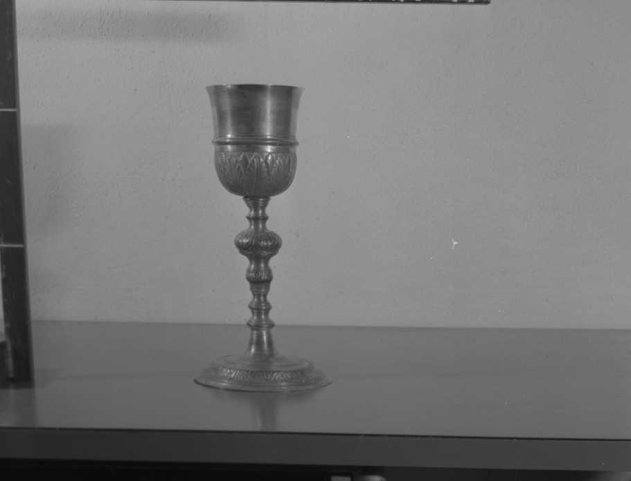 calice - ambito romagnolo (seconda metà sec. XIX)