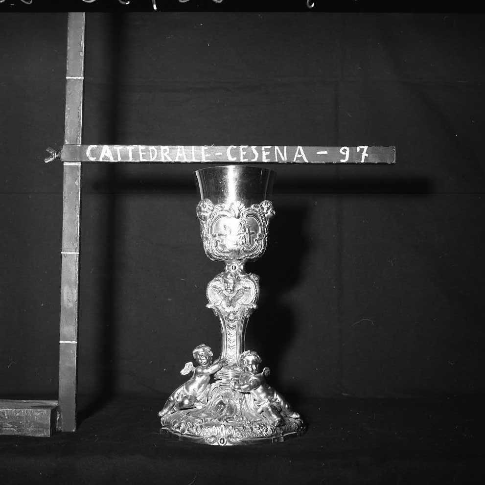 calice - bottega romagnola (sec. XIX)