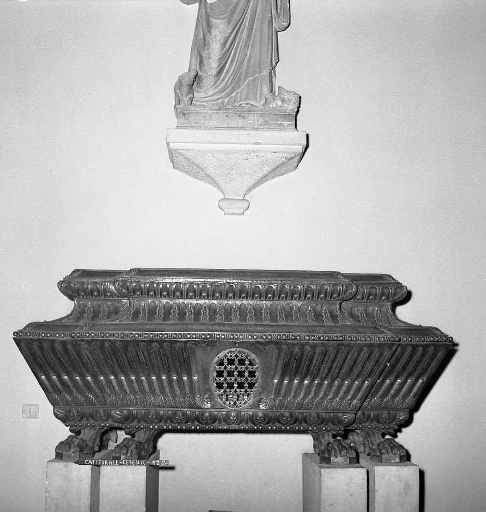 sarcofago - bottega romagnola (sec. XVII)