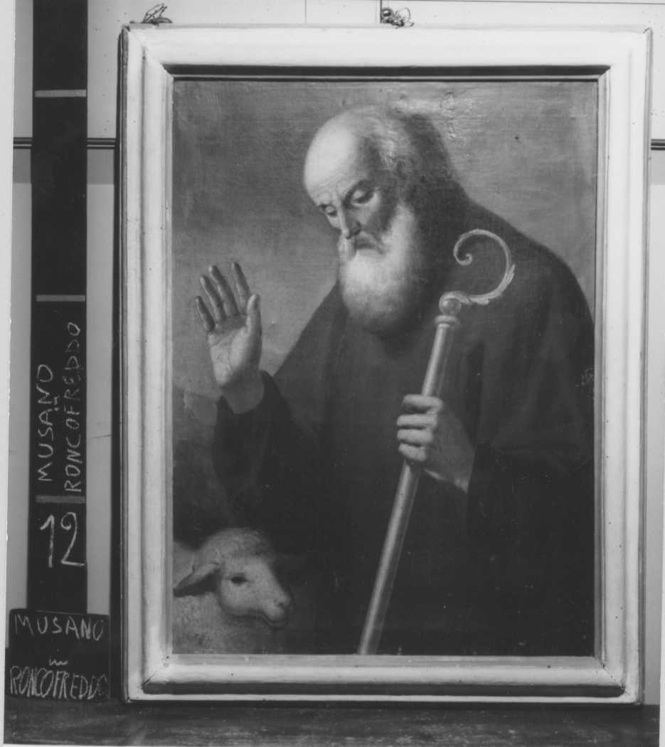 Santo monaco (dipinto) - ambito romagnolo (secc. XVI/ XVII)