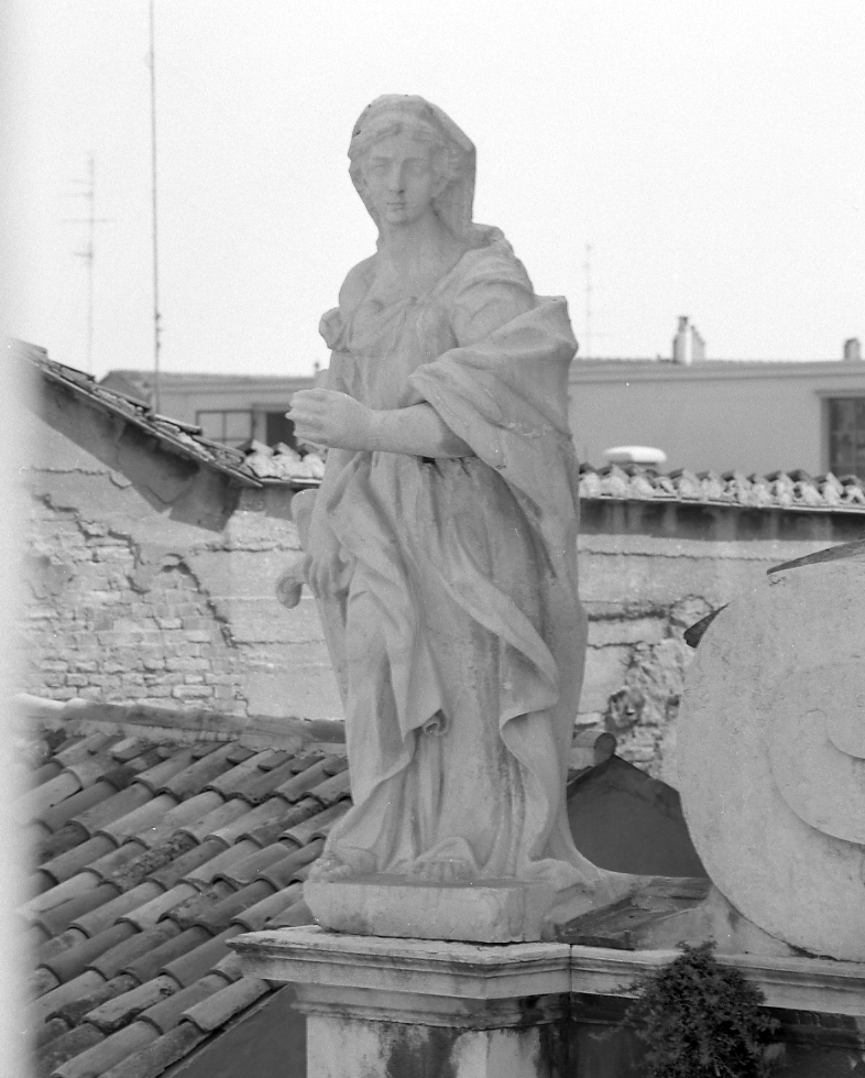 giustizia (statua) di Toschini Giovanni, Toschini Celio (sec. XVIII)