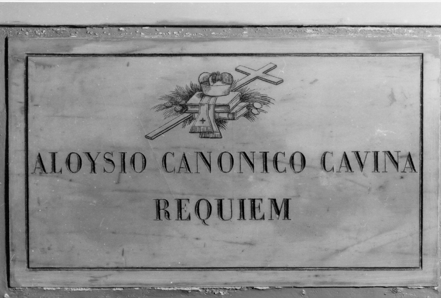 lapide tombale - bottega romagnola (fine sec. XIX)