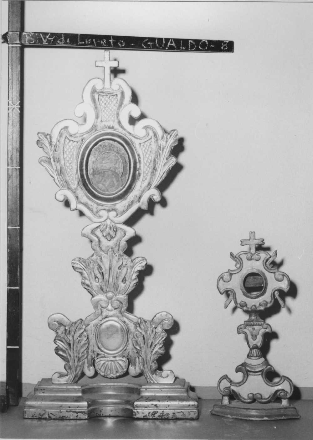 reliquiario - bottega romagnola (sec. XVIII)