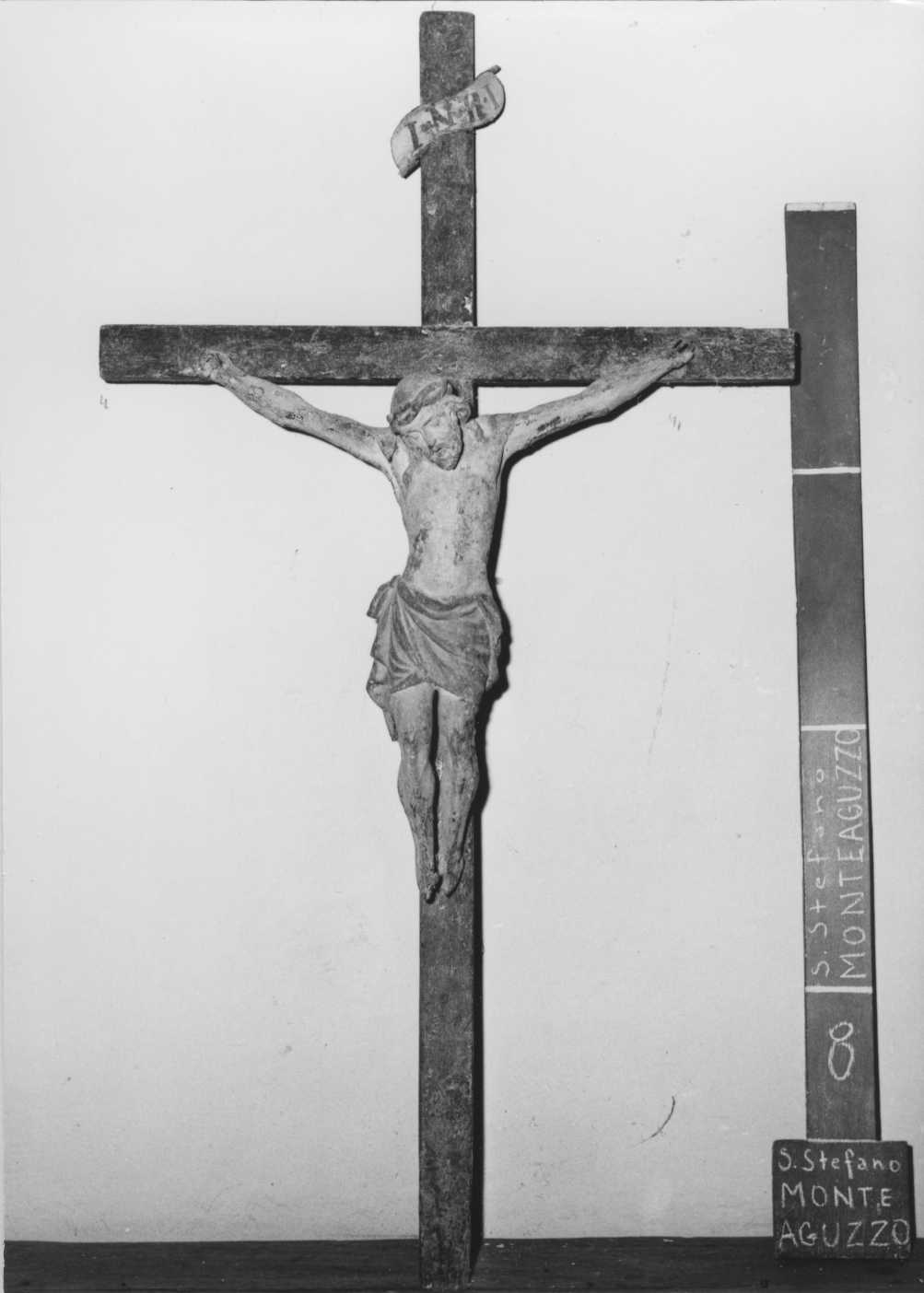 Cristo crocifisso (scultura) - bottega Italia centro-settentrionale (sec. XVII)