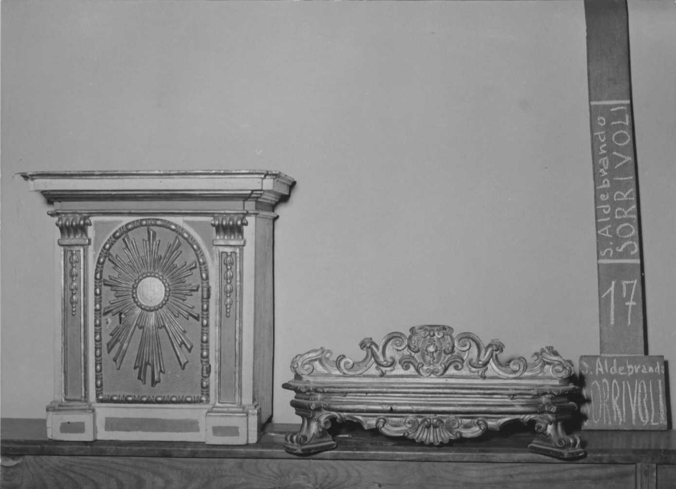 tabernacolo - bottega romagnola (sec. XVIII)