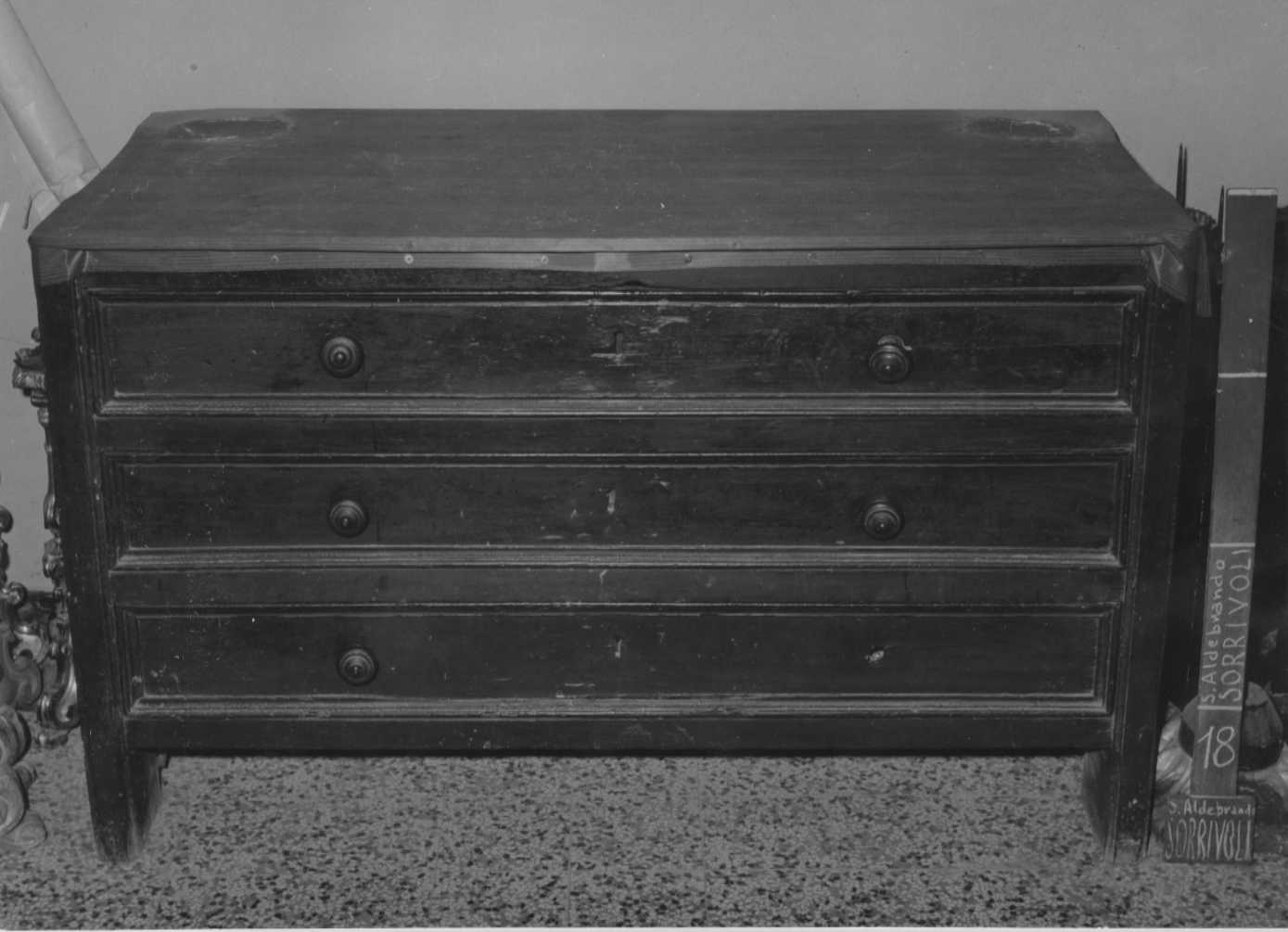 cassettone - bottega romagnola (sec. XVIII)