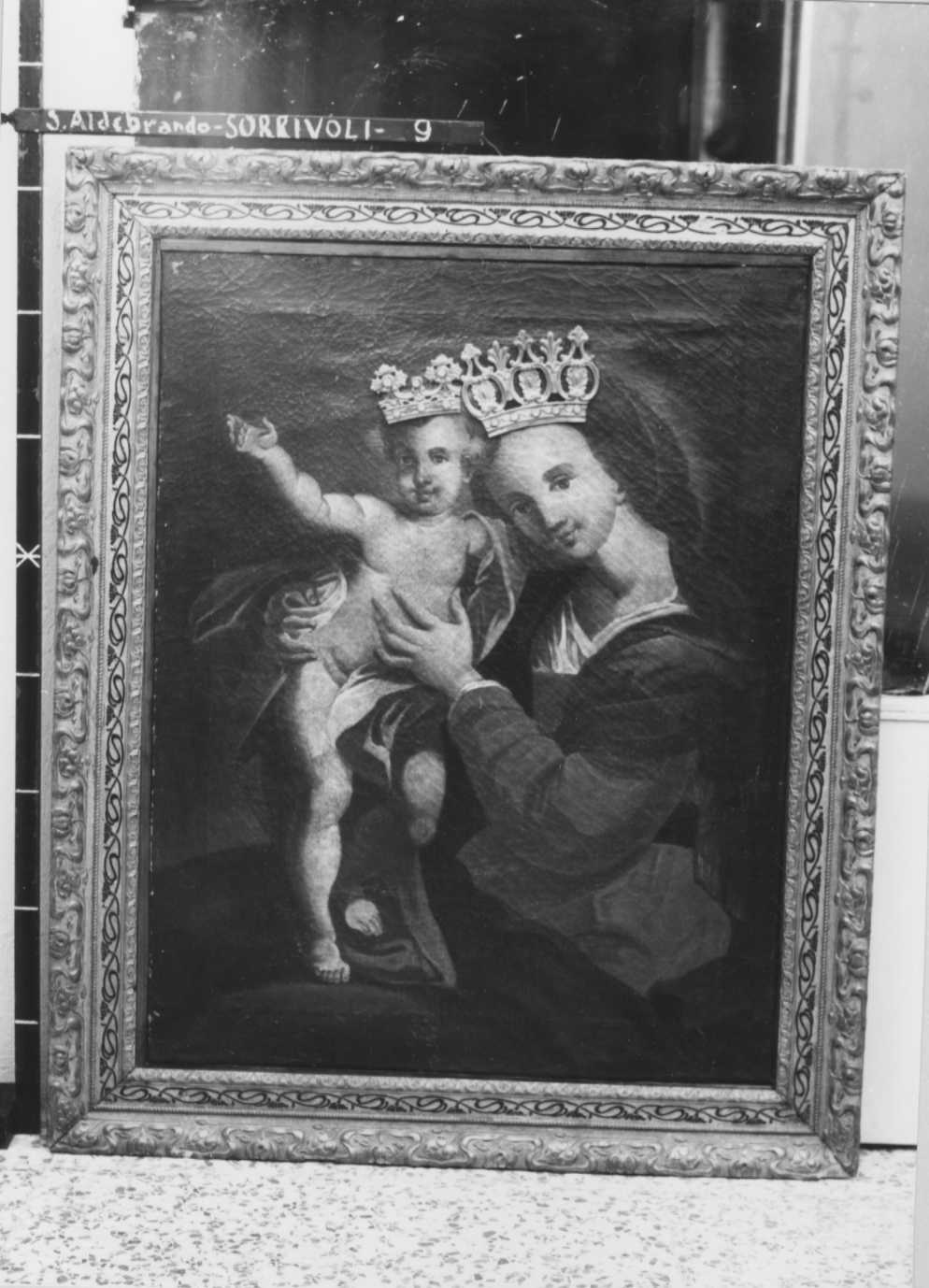 Madonna con Bambino (dipinto) - ambito romagnolo (sec. XVII)