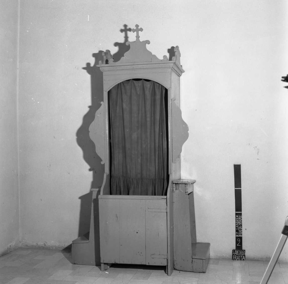 confessionale - bottega romagnola (sec. XVIII)