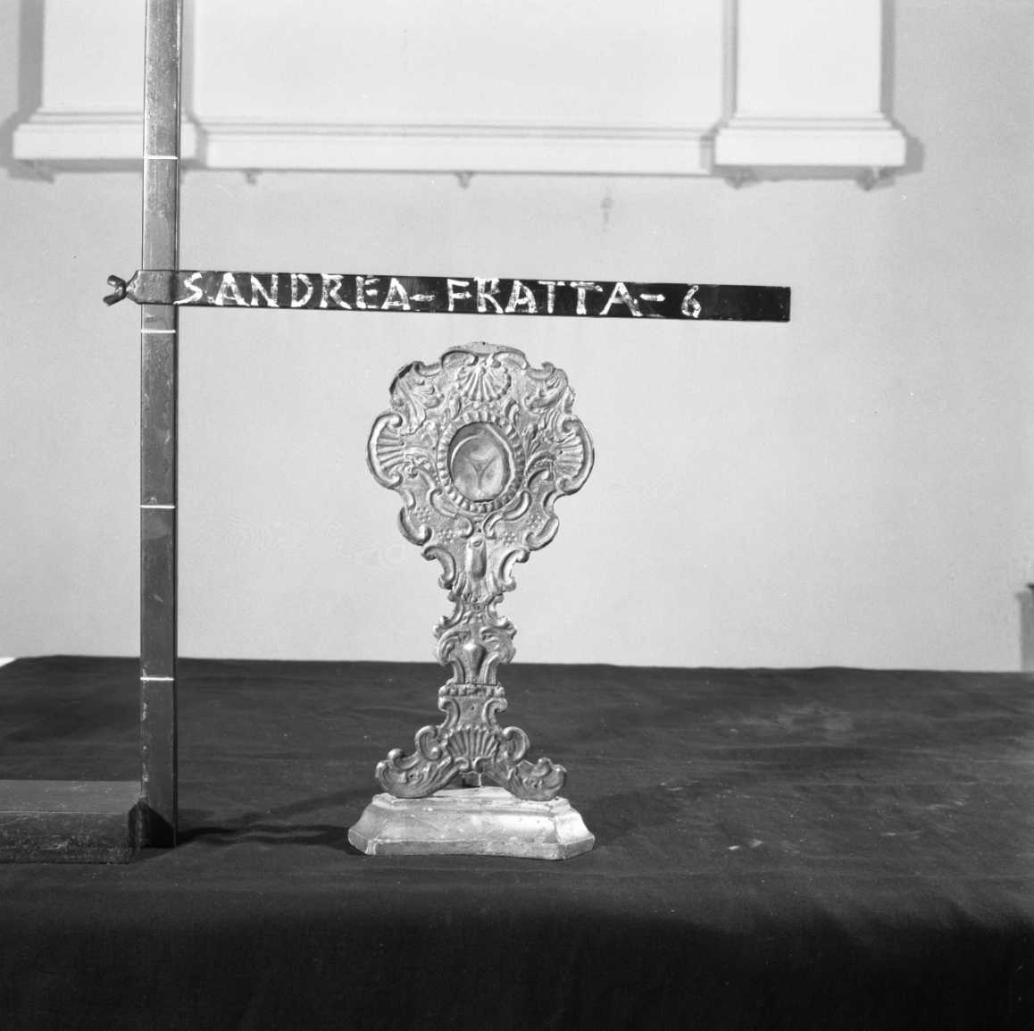 reliquiario - bottega romagnola (sec. XVIII)