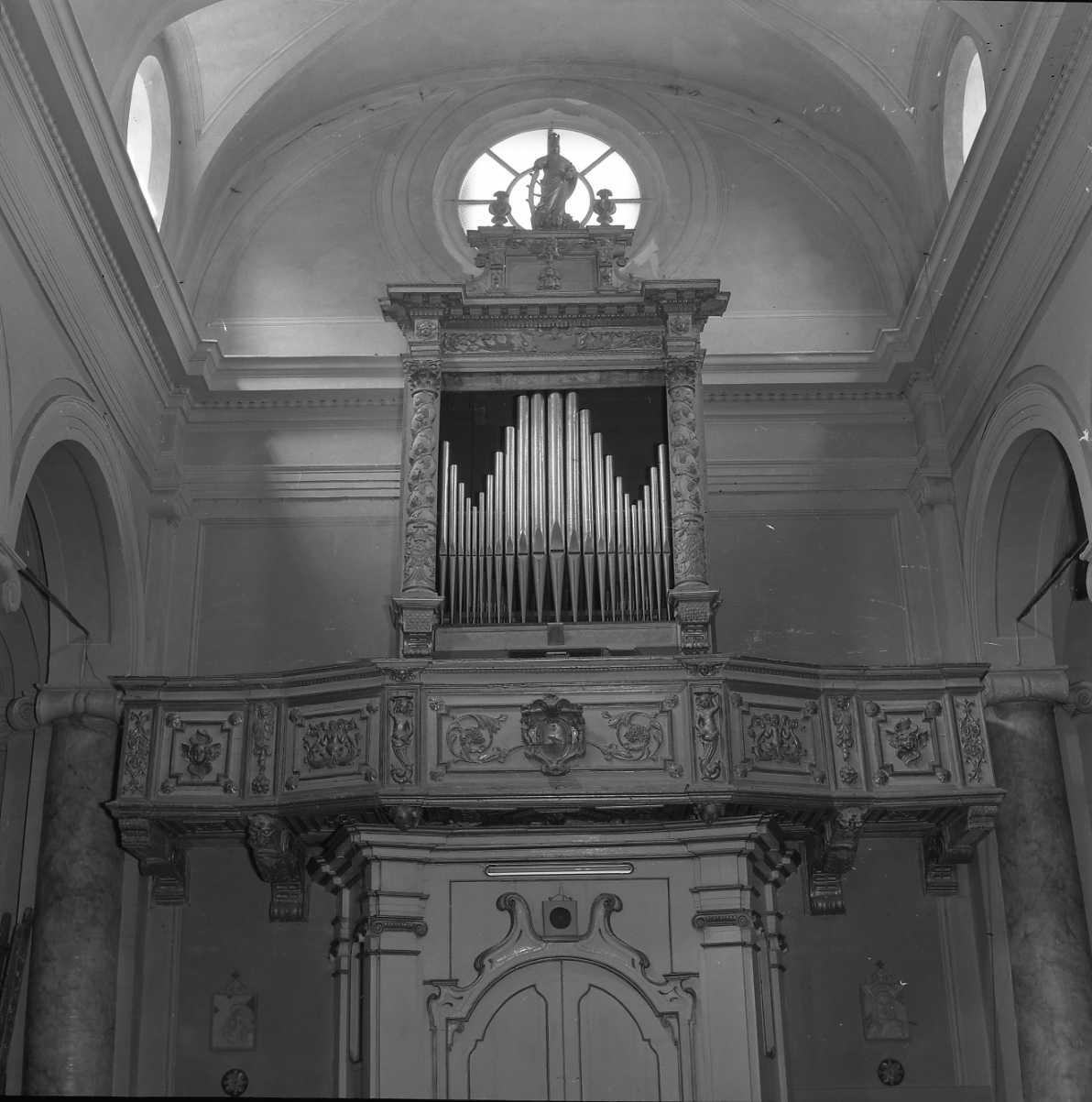 tribuna d'organo - ambito marchigiano (fine/inizio secc. XVI/ XVII)