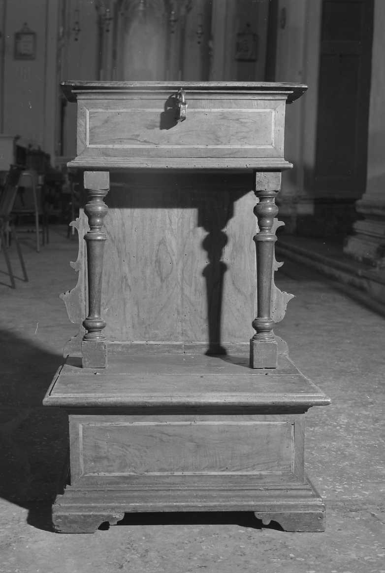 inginocchiatoio - ambito romagnolo (seconda metà sec. XVIII)