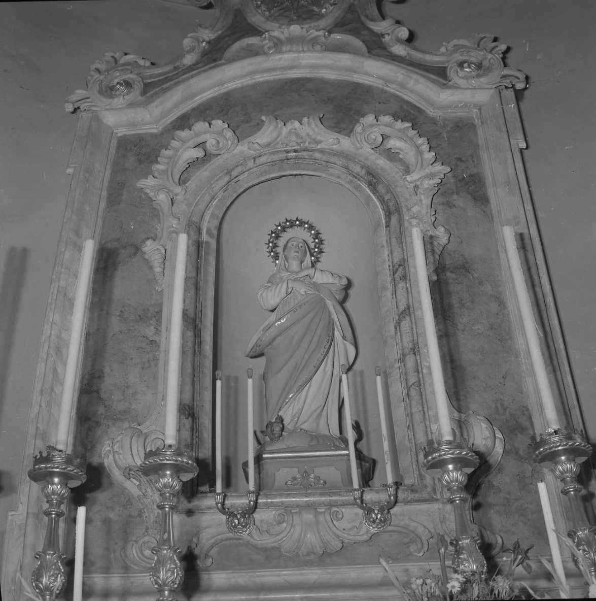 La Madonna della Concezione, Madonna della Concezione (statua) - ambito romagnolo (seconda metà sec. XVIII)