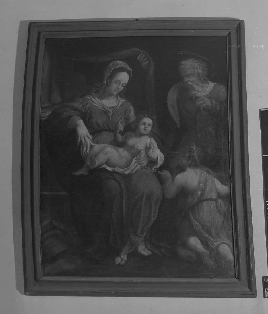 La Sacra Famiglia, Sacra Famiglia (dipinto) - ambito romagnolo (seconda metà sec. XVII)