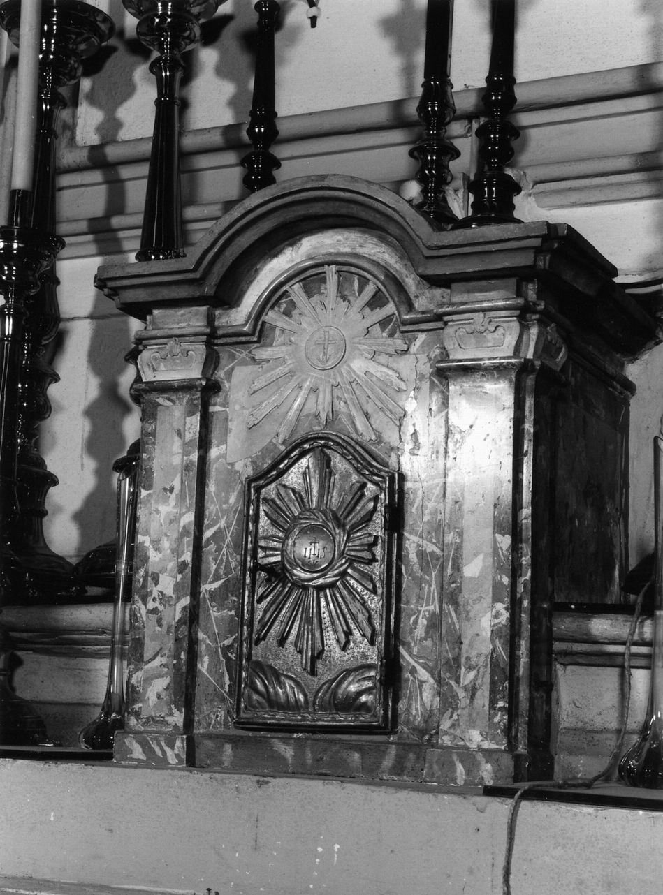 tabernacolo - bottega romagnola (seconda metà sec. XVIII)