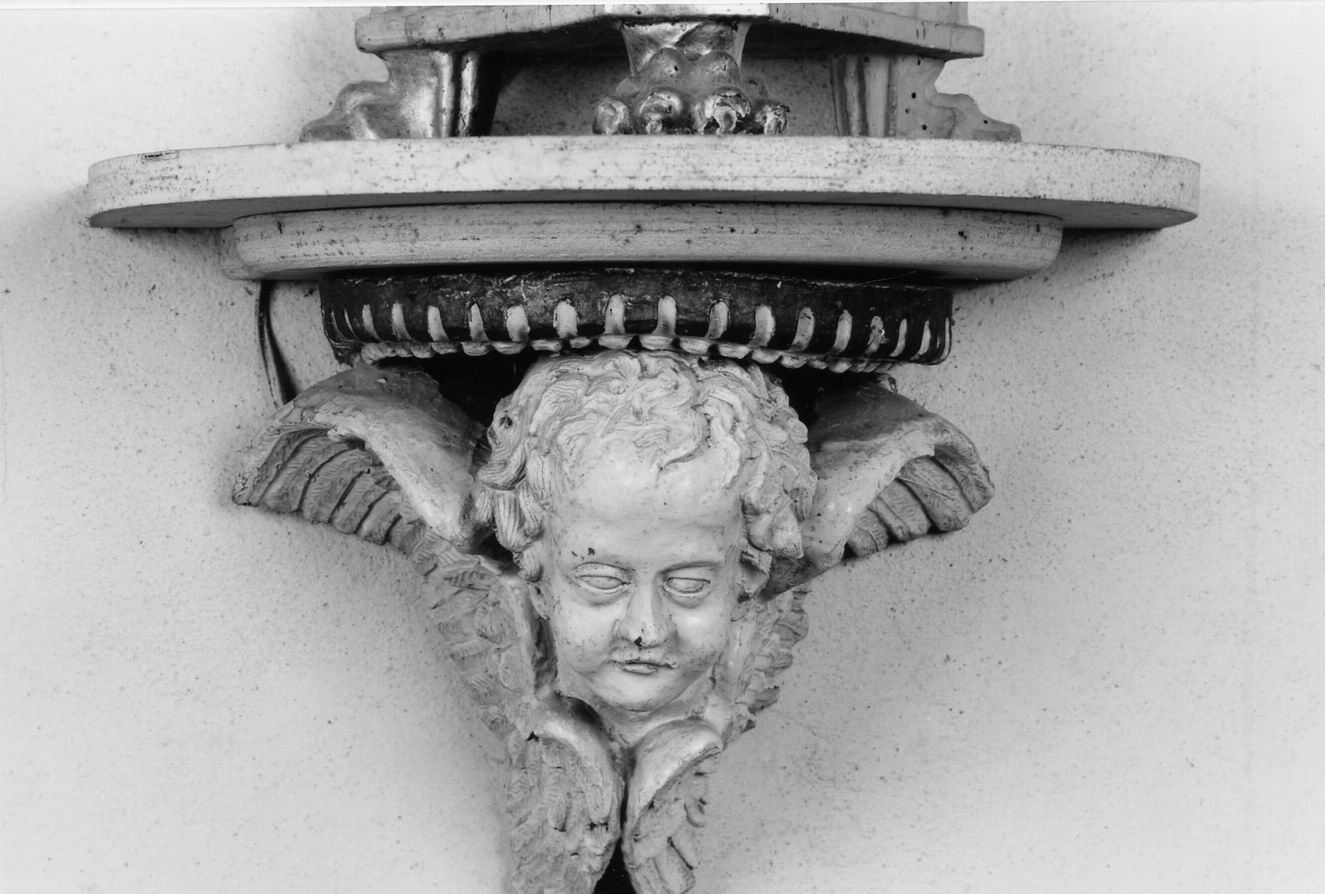 mensola - bottega romagnola (inizio sec. XX)