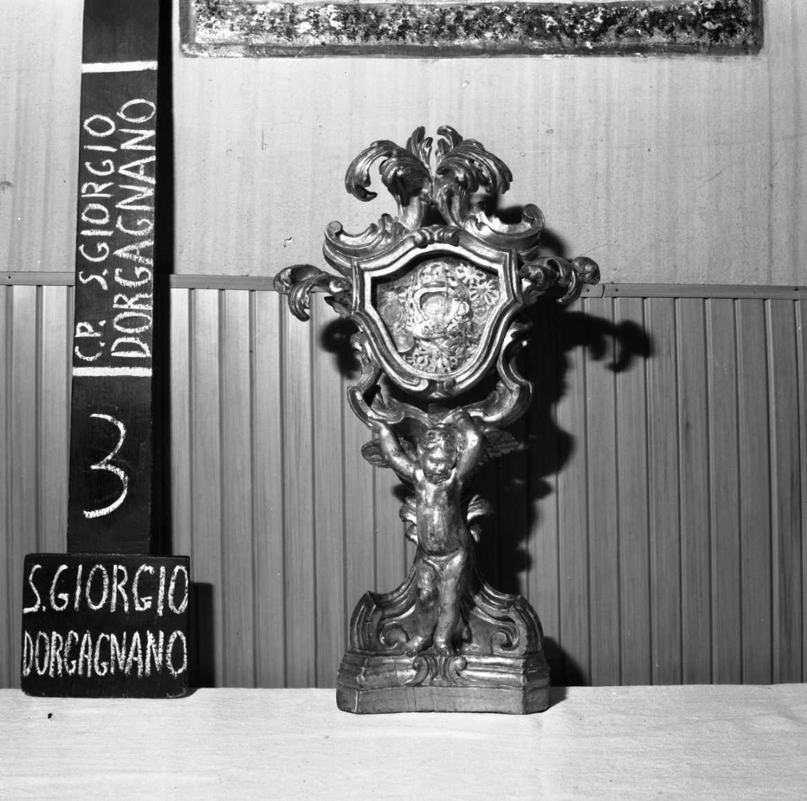 reliquiario - bottega bolognese (sec. XVIII)