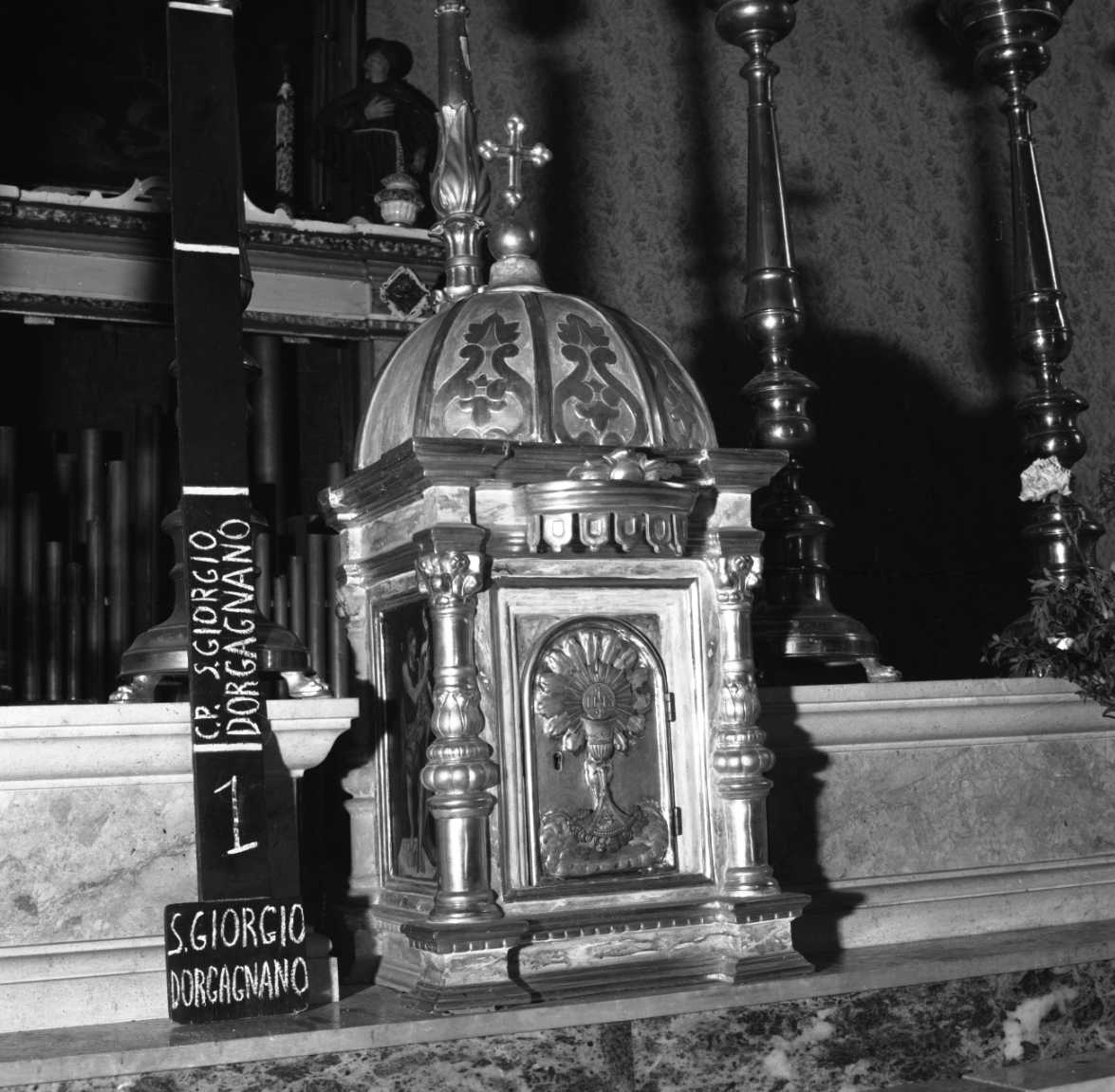 tabernacolo - bottega toscana (sec. XVII)