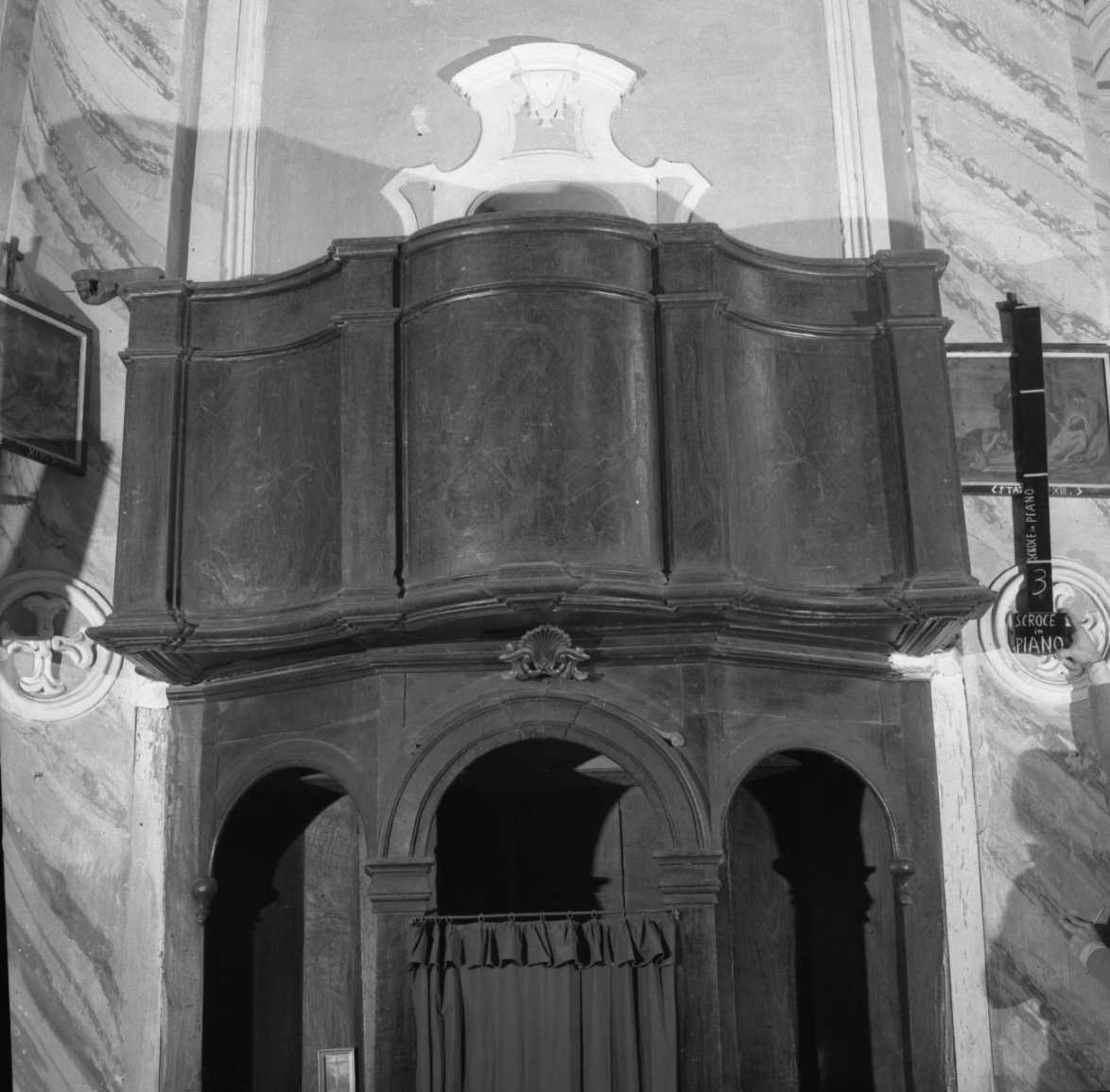 pulpito - bottega romagnola (sec. XVIII)