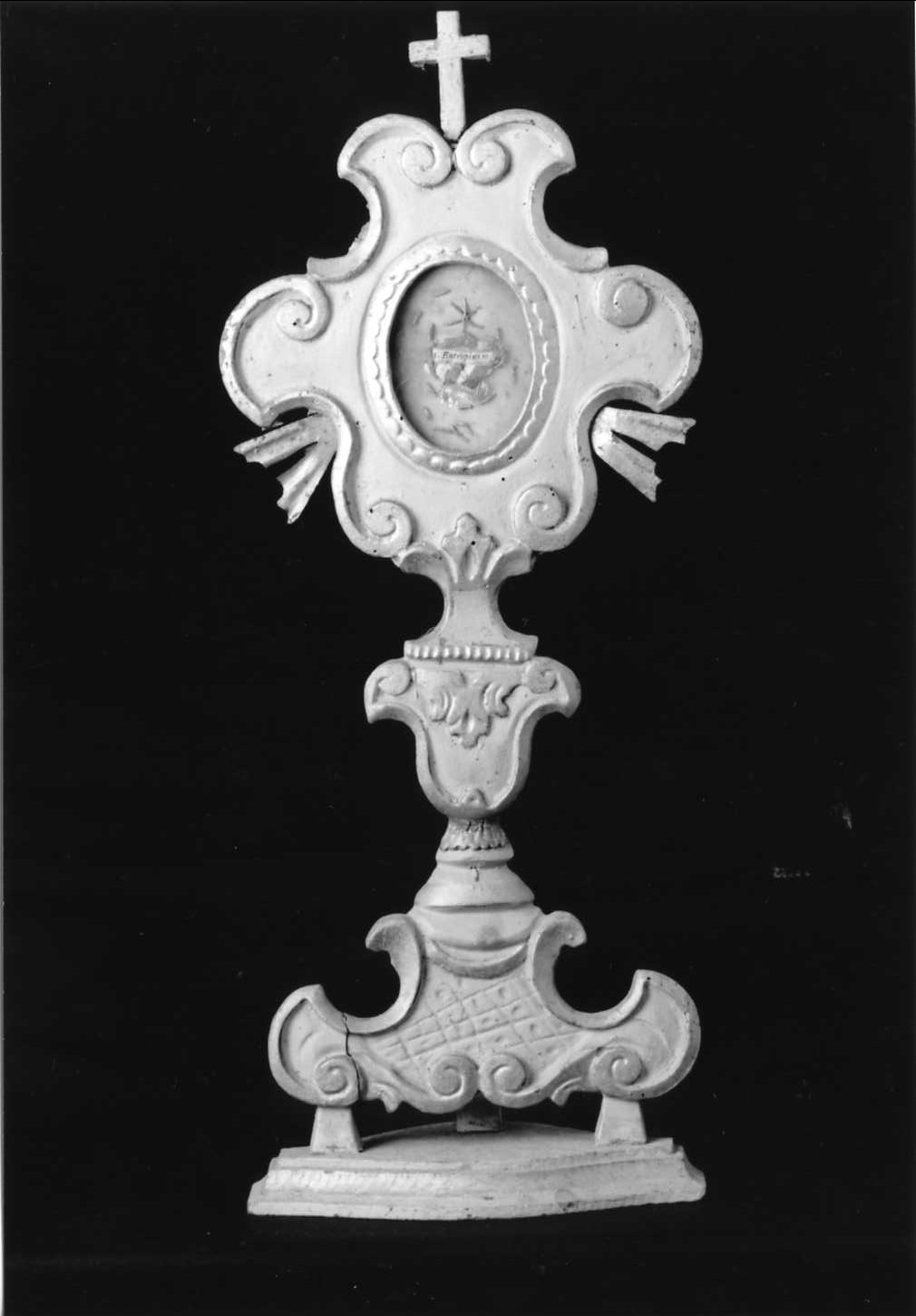 reliquiario - bottega tosco-romagnola (sec. XVIII)