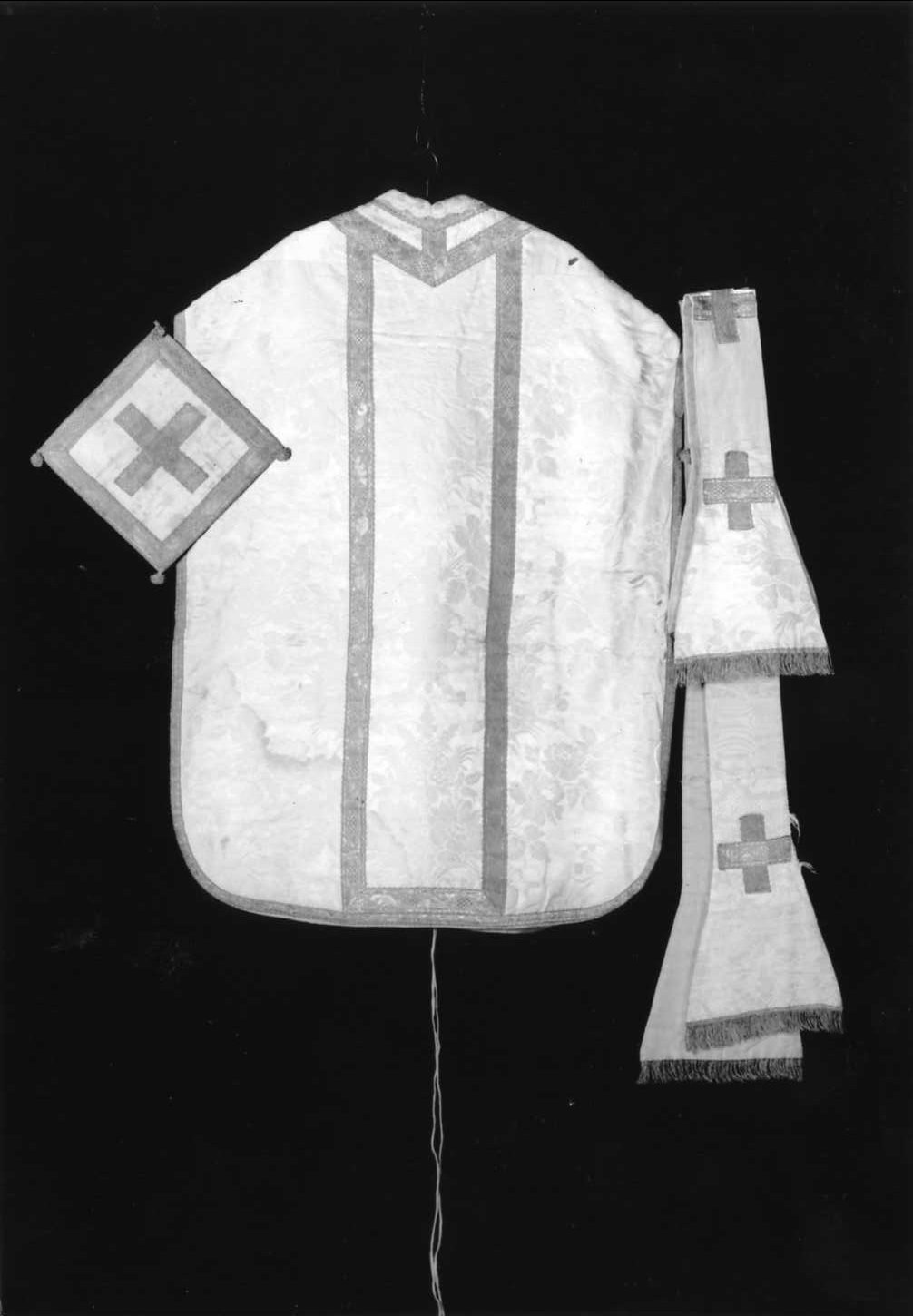 paramento liturgico, insieme - manifattura romagnola (sec. XIX)