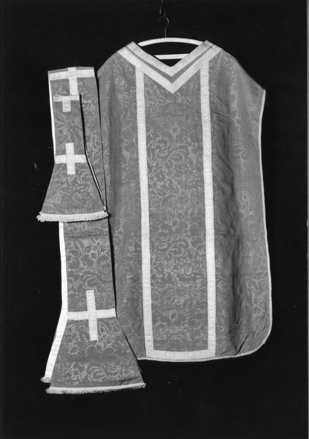 paramento liturgico, insieme - manifattura romagnola (seconda metà sec. XIX)