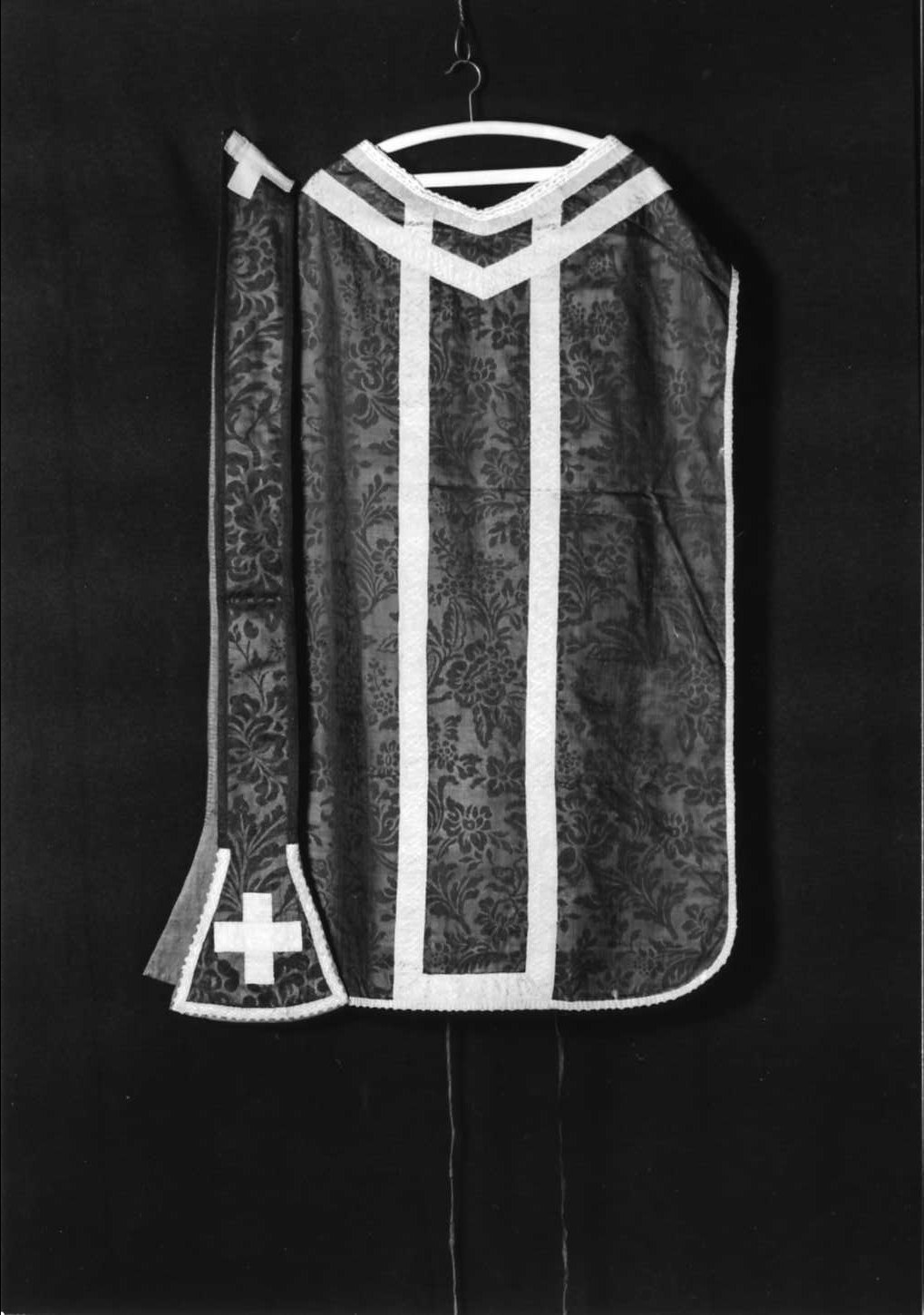 paramento liturgico, insieme - manifattura romagnola (fine/inizio secc. XIX/ XX)