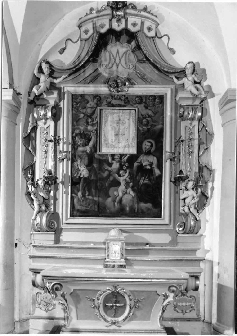 altare, serie - bottega romagnola (inizio sec. XVIII)