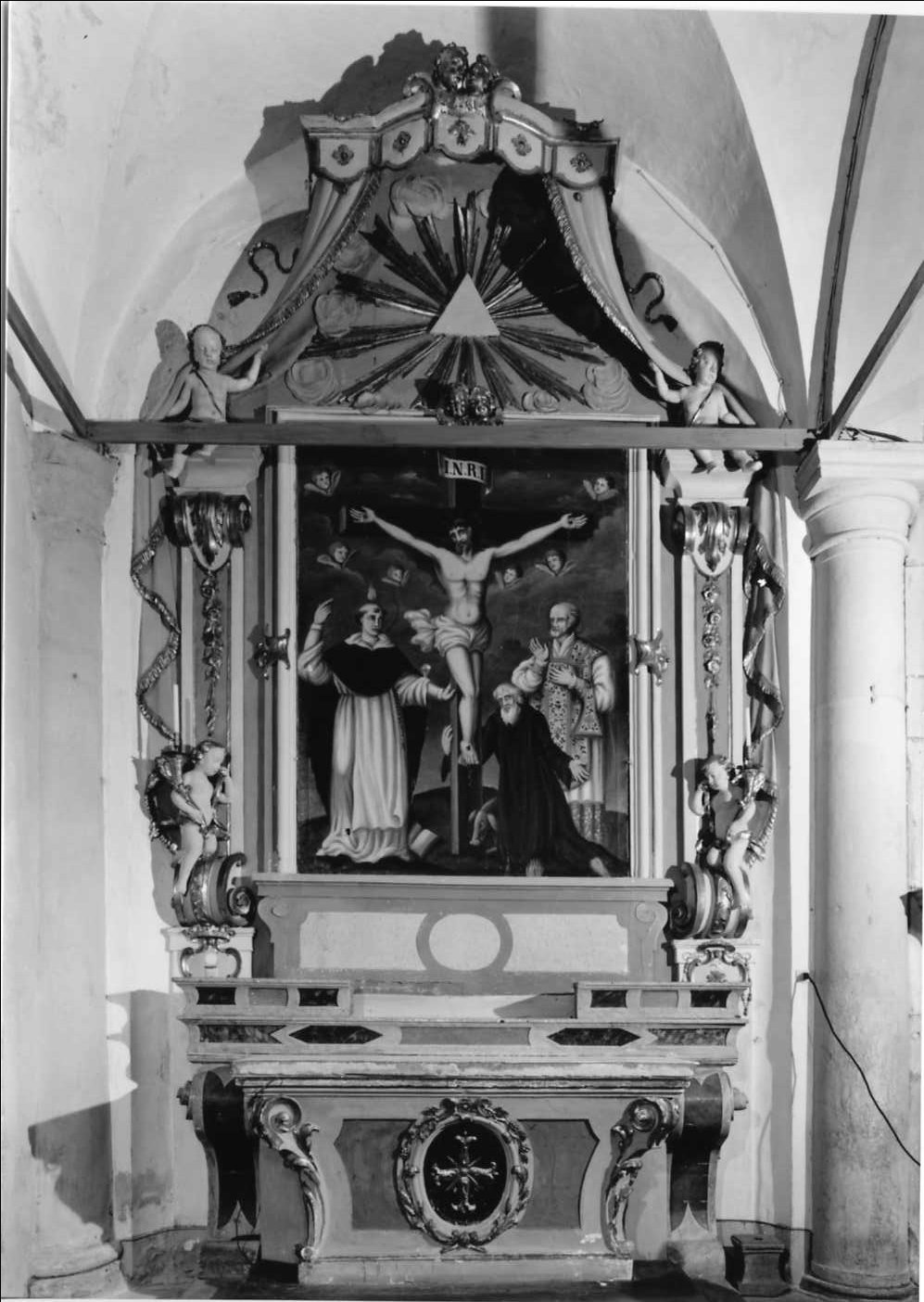 altare, serie - bottega romagnola (inizio sec. XVIII)