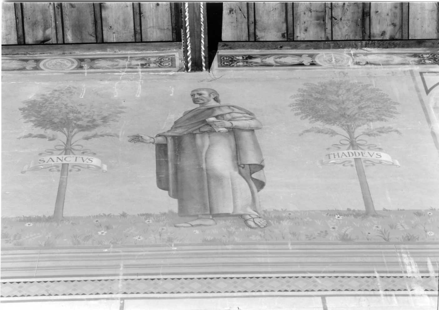 San Taddeo apostolo (dipinto, elemento d'insieme) - ambito parmense (sec. XX)