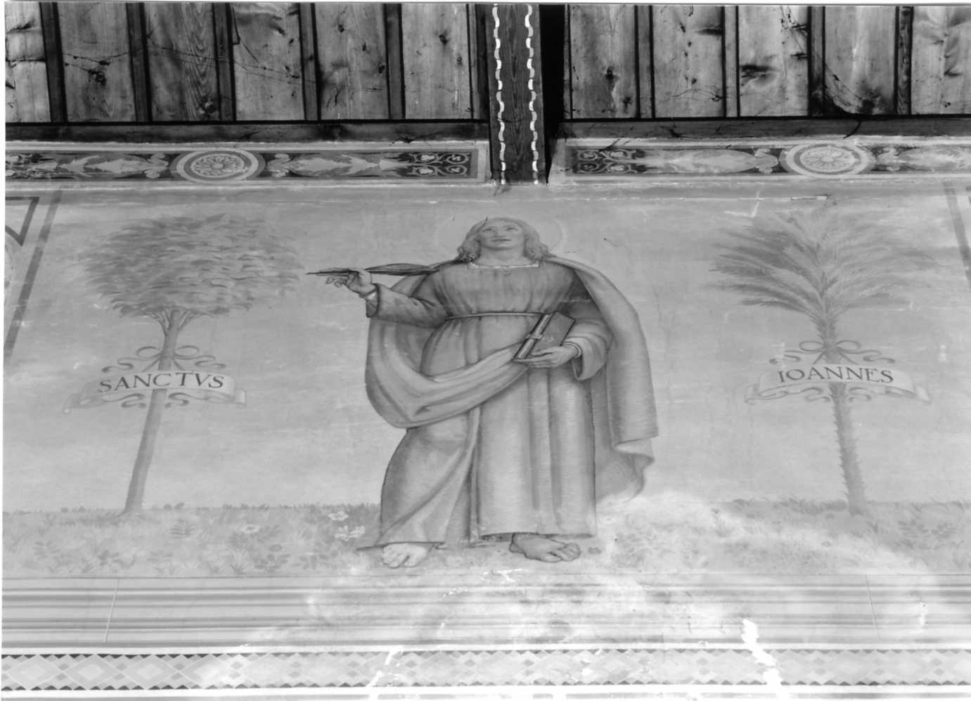 San Giovanni apostolo (dipinto, elemento d'insieme) - ambito parmense (sec. XX)