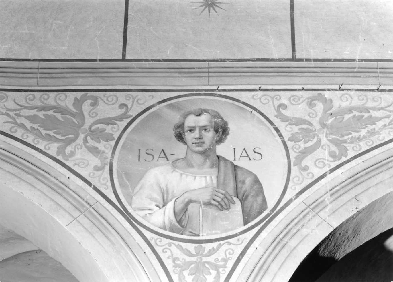 Isaia (dipinto, elemento d'insieme) - ambito parmense (sec. XX)