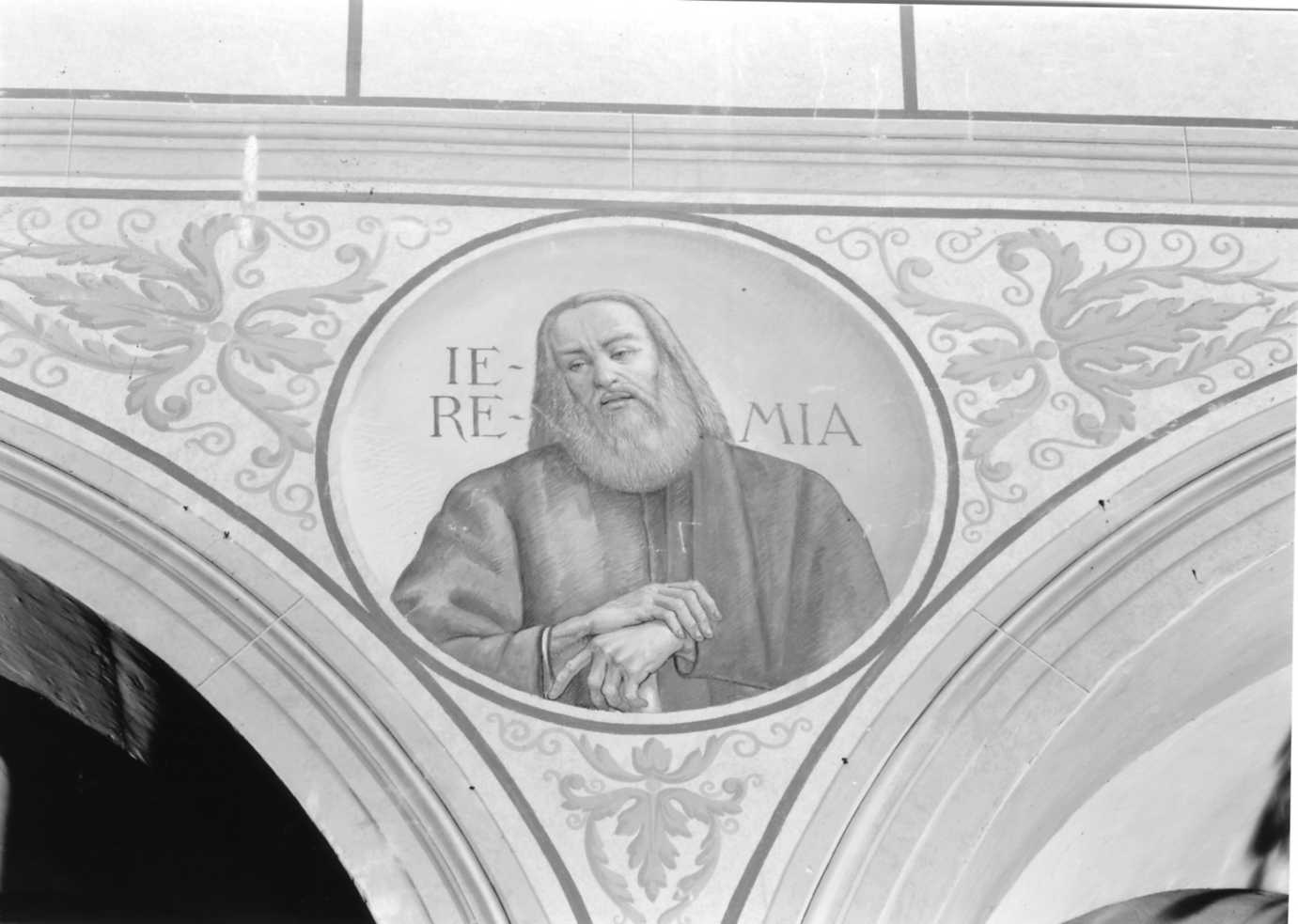 Geremia (dipinto, elemento d'insieme) - ambito parmense (sec. XX)