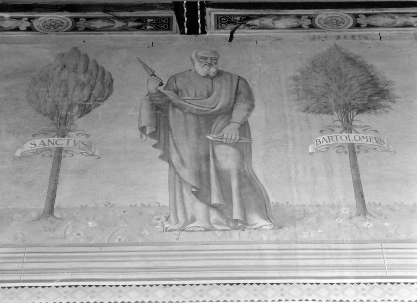San Bartolomeo (dipinto, elemento d'insieme) - ambito parmense (sec. XX)