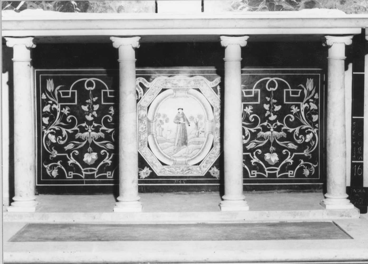 paliotto - bottega carpigiana (sec. XVIII)