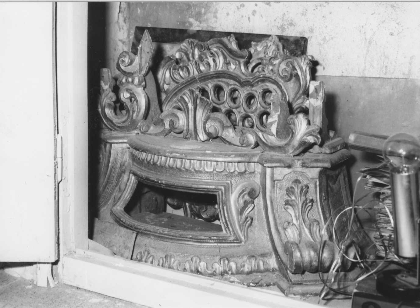 reliquiario - bottega romagnola (sec. XVIII)