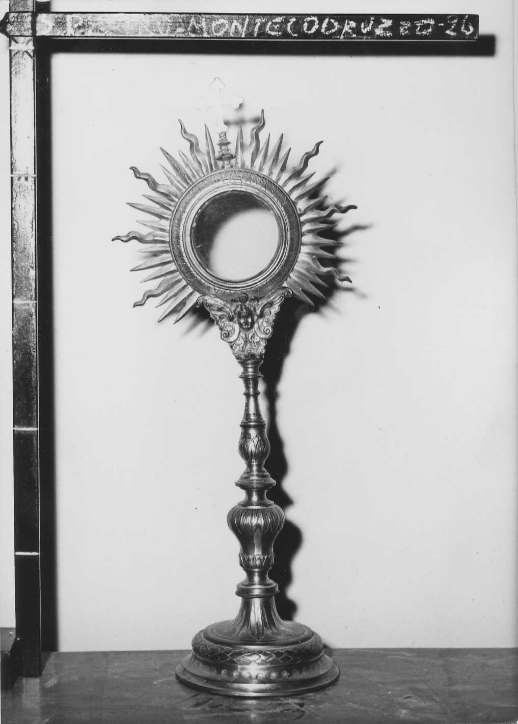 ostensorio - bottega romagnola (secc. XVI/ XVII)