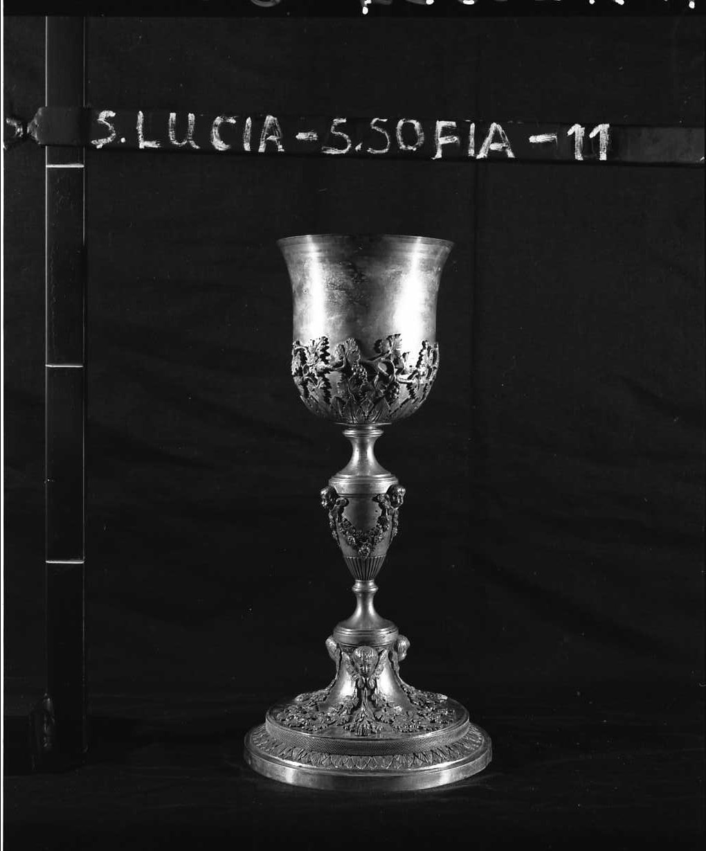 calice - bottega milanese (sec. XIX)