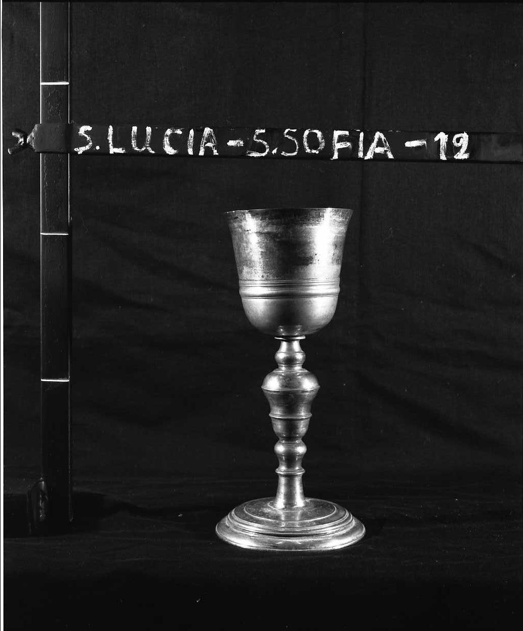 calice - bottega Italia centro-settentrionale (sec. XVII)