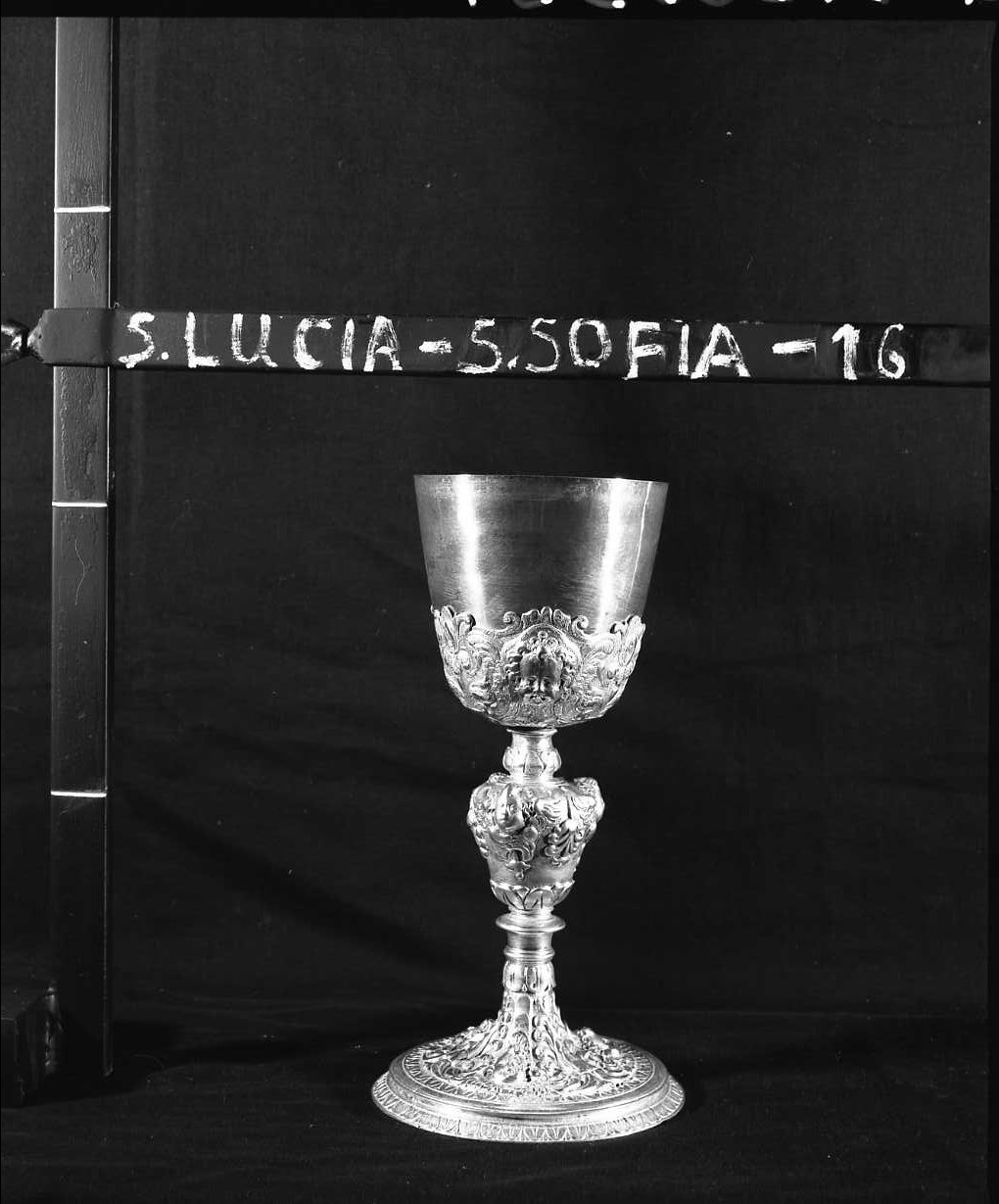 calice - bottega Italia centrale (sec. XVIII)