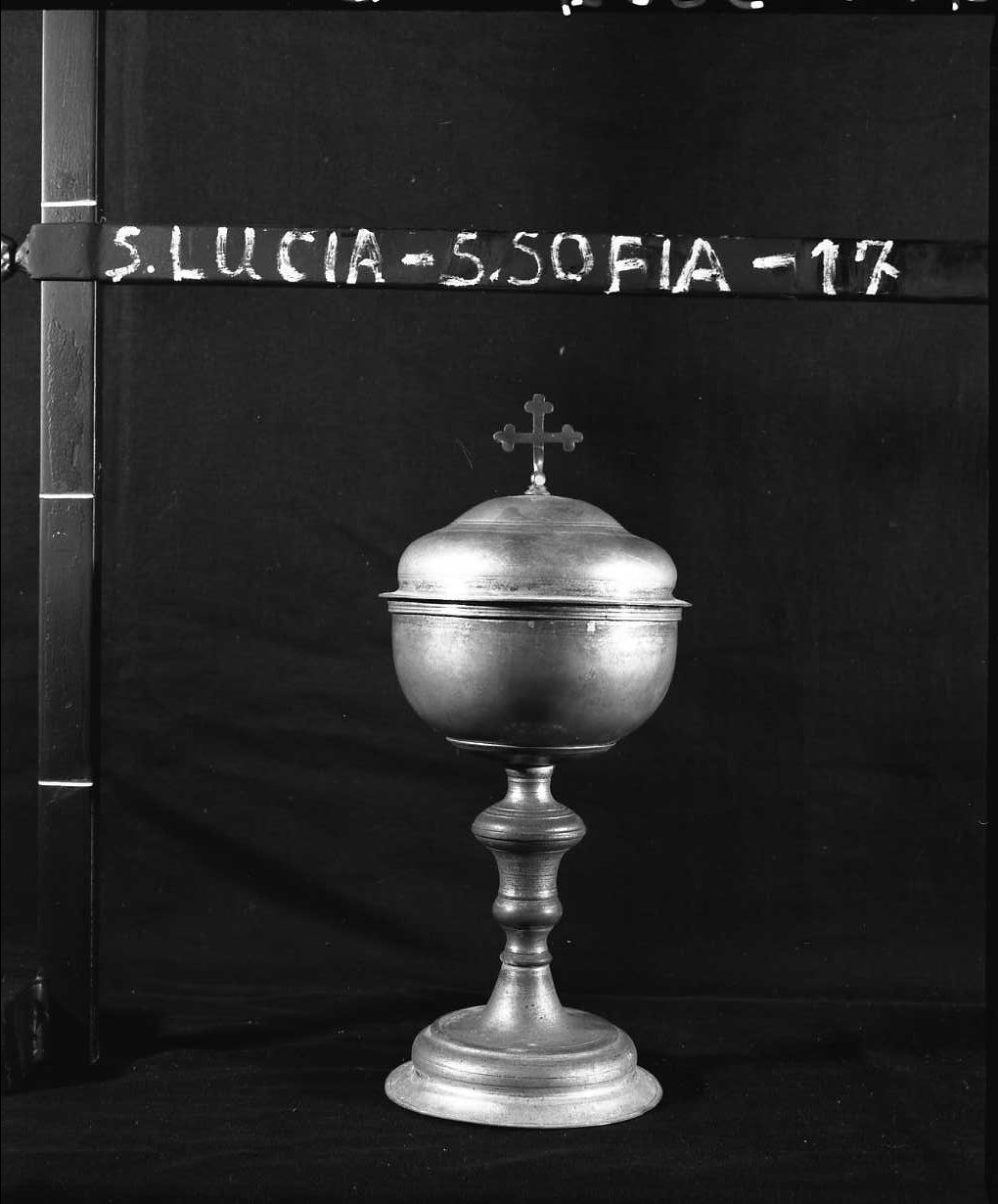 pisside - bottega tosco-romagnola (sec. XVII)