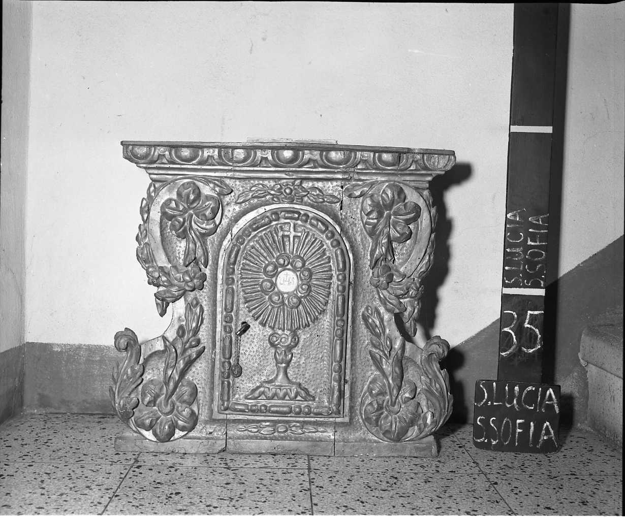 tabernacolo - bottega toscana (sec. XVII)