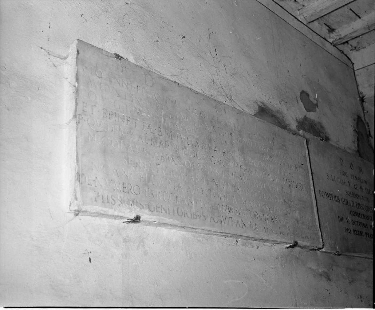 lapide - bottega romagnola (sec. XVII)