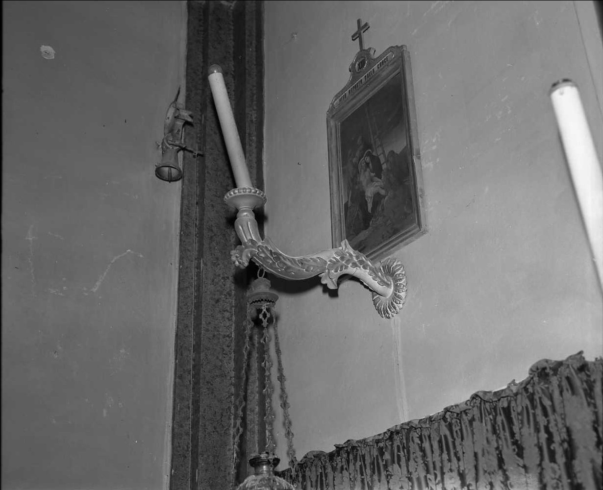 candeliere da parete, coppia - bottega toscana (sec. XIX)